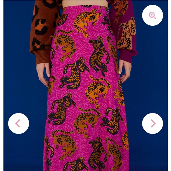 Farm Rio leopard skirt - Picture 3 of 5